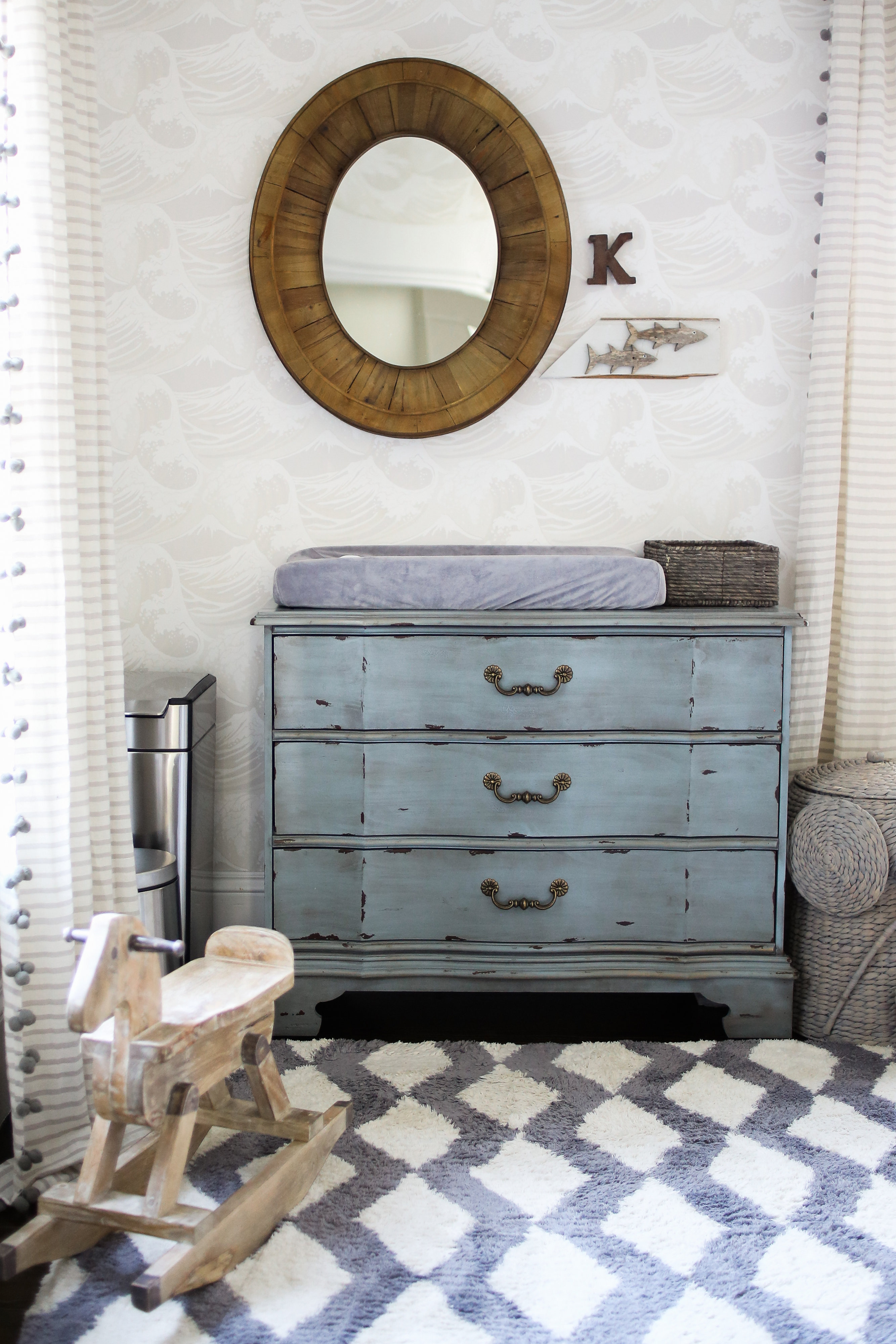 Serene, Neutral Boy's Nursery with Nautical Influence - Project Nursery