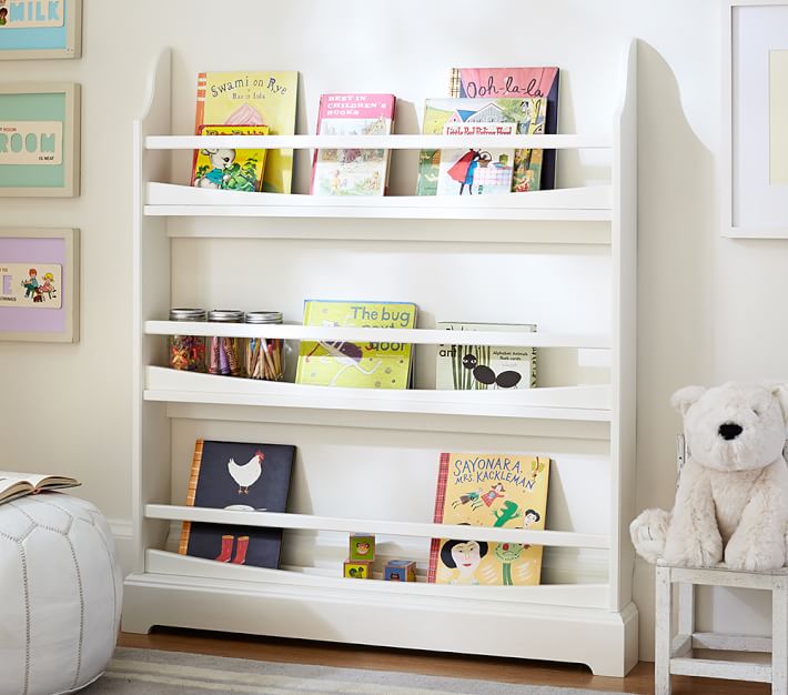 childrens wall book storage