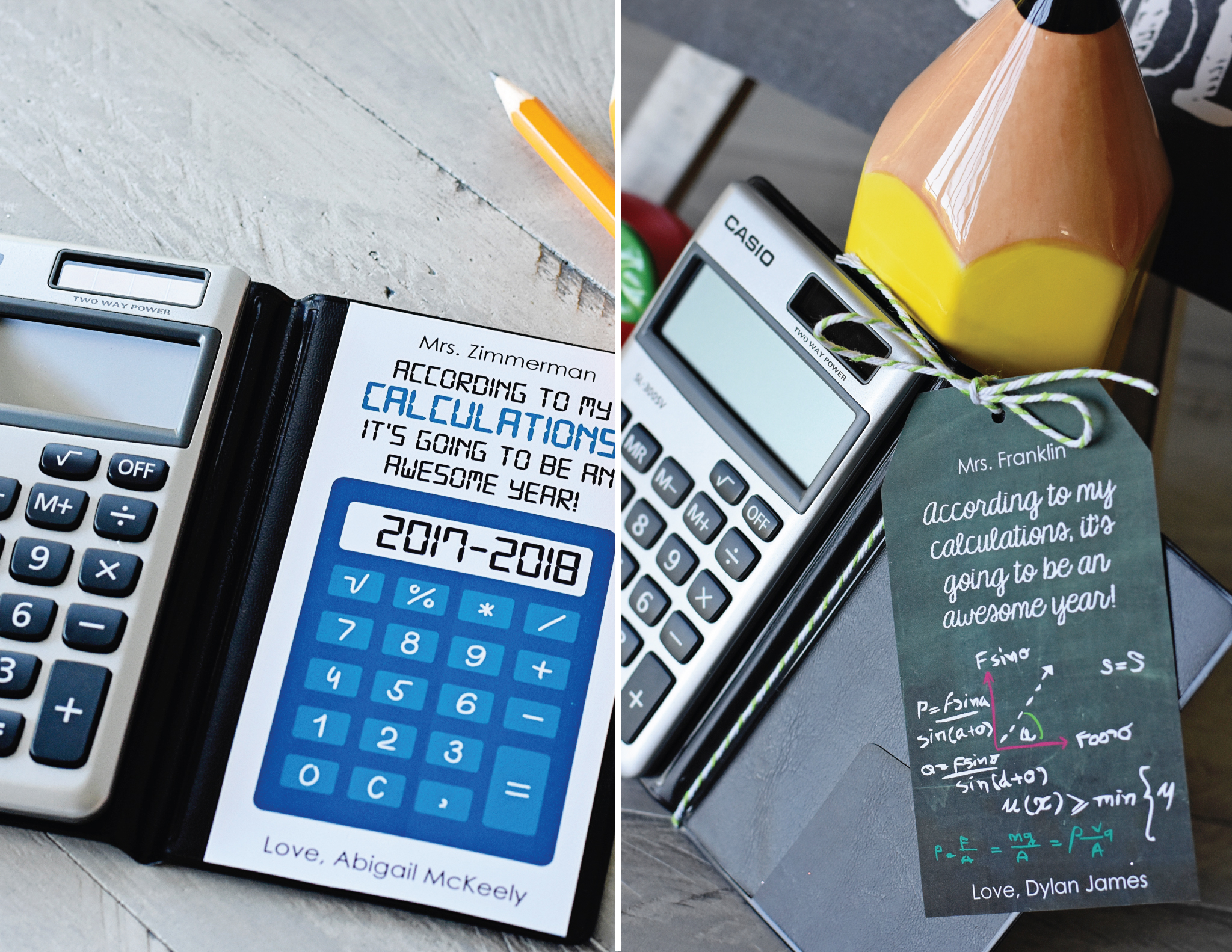 Calculator Back to School Teacher Gift