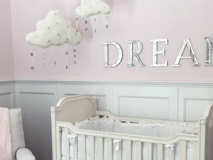 Pink and White Nursery