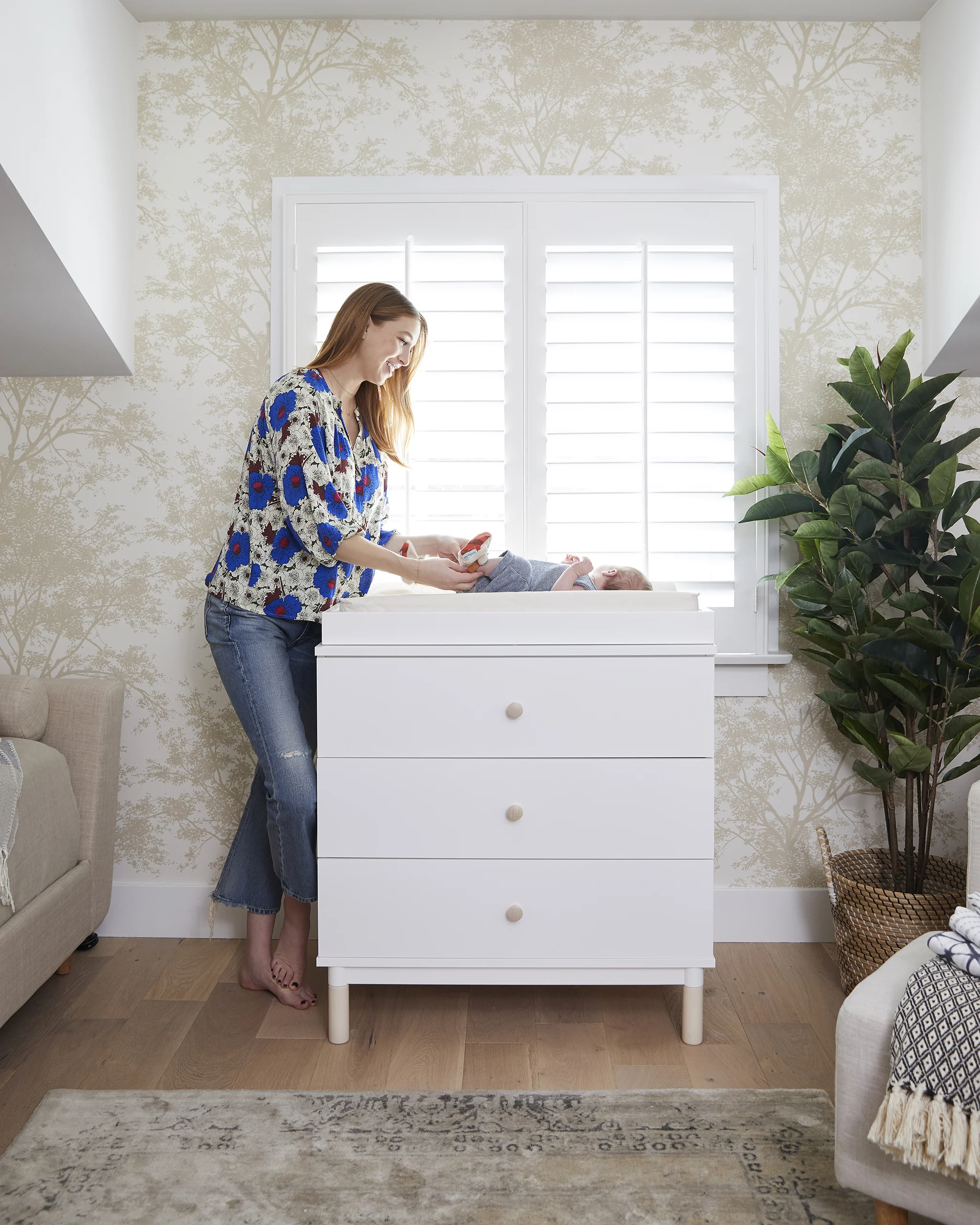 Whitney Port's Gender Neutral Nursery - Project Nursery