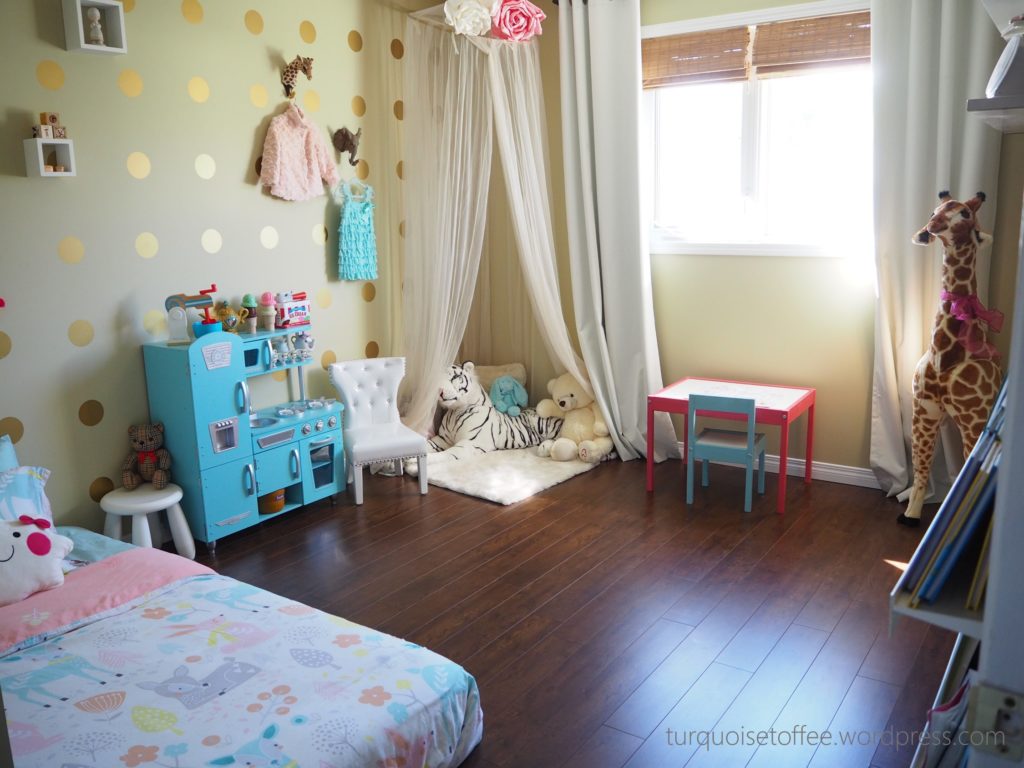 Gold Turquoise And Pink Little Girl Room Project Nursery