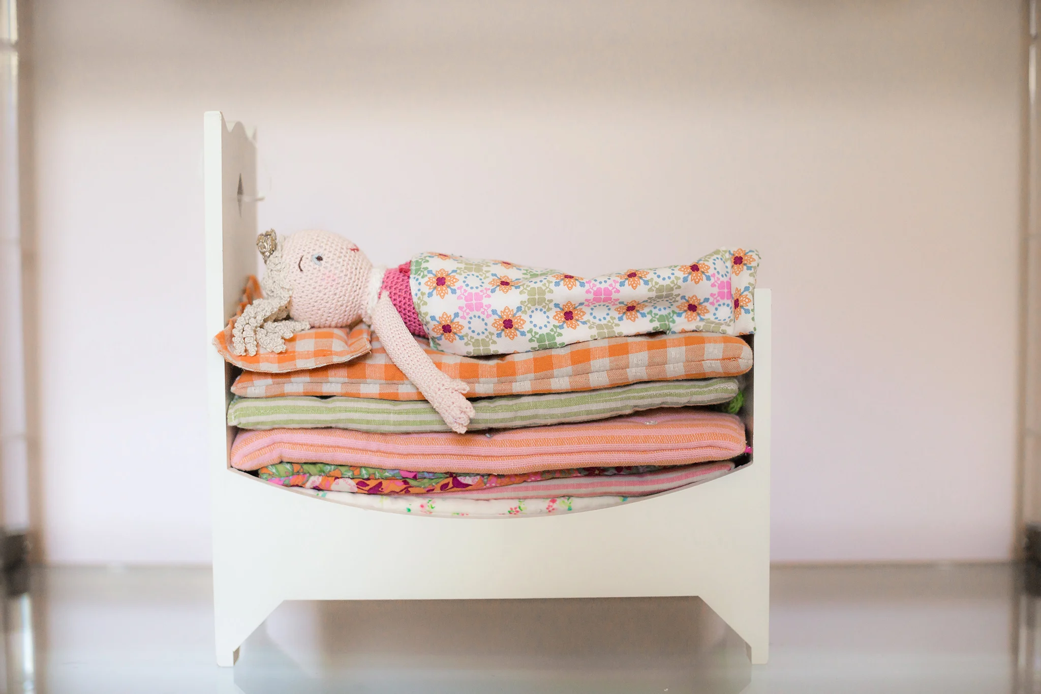 Jenni Pulos Nursery with Princess and the Pea Doll