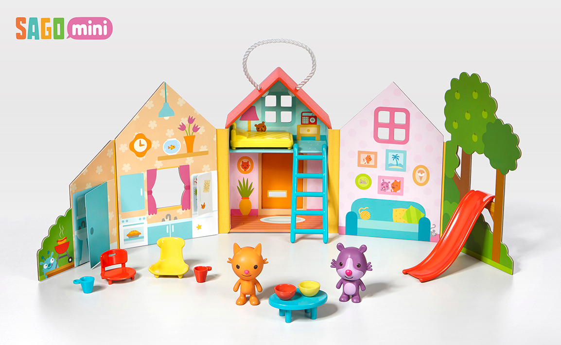 Sago Mini Portable Playset: Jinja's House