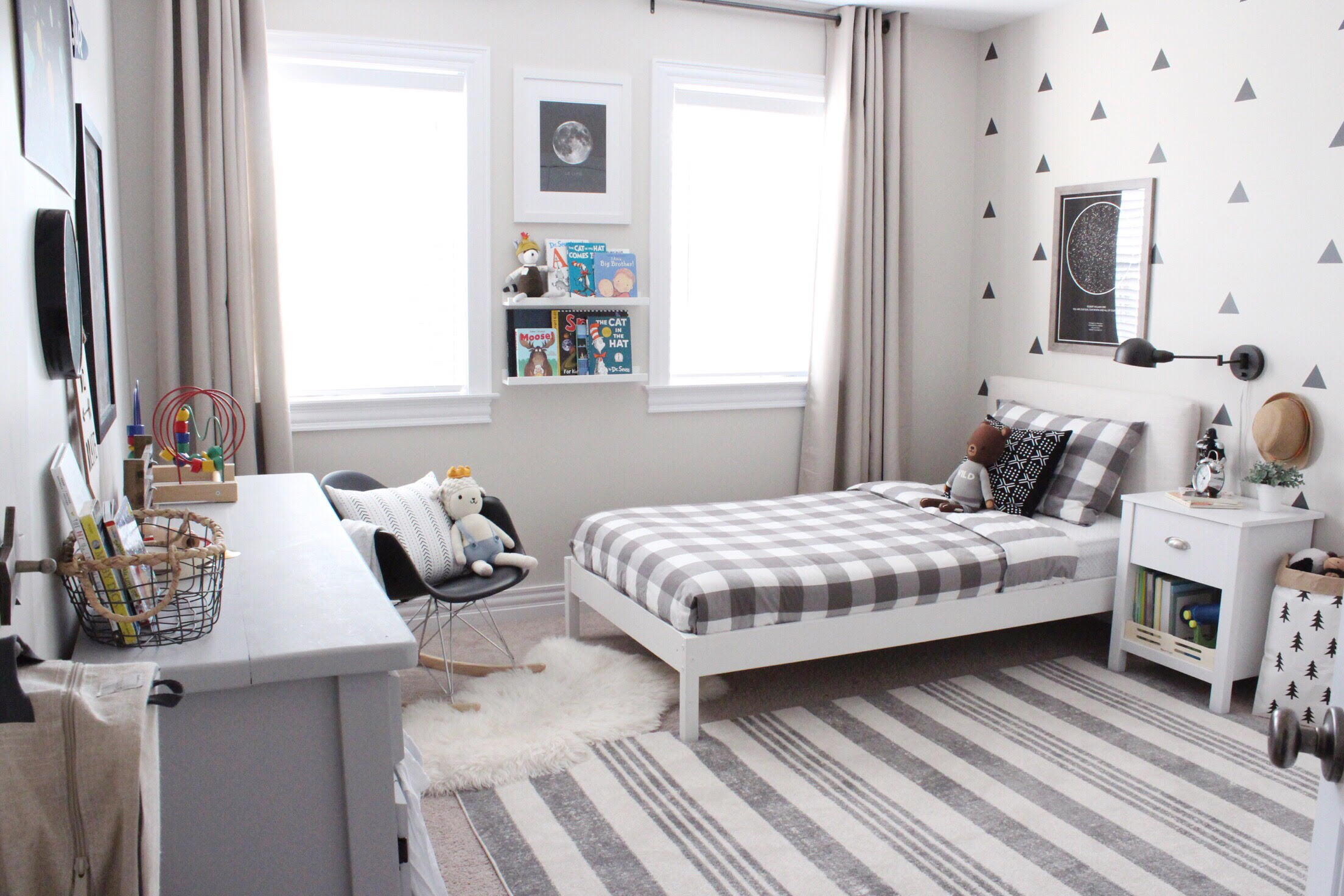 In the Big Kid's Room with House of Hire Designs - Project Nursery