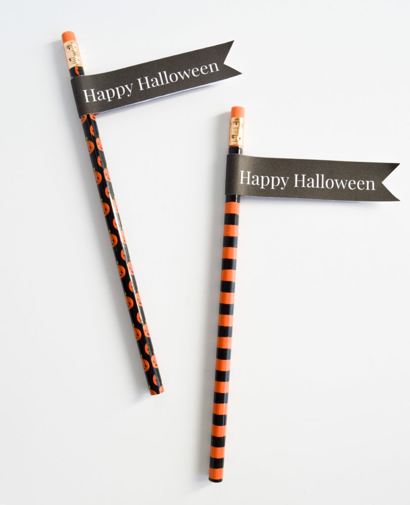 Free Printable Halloween Tag for Candy-Free Halloween Treat