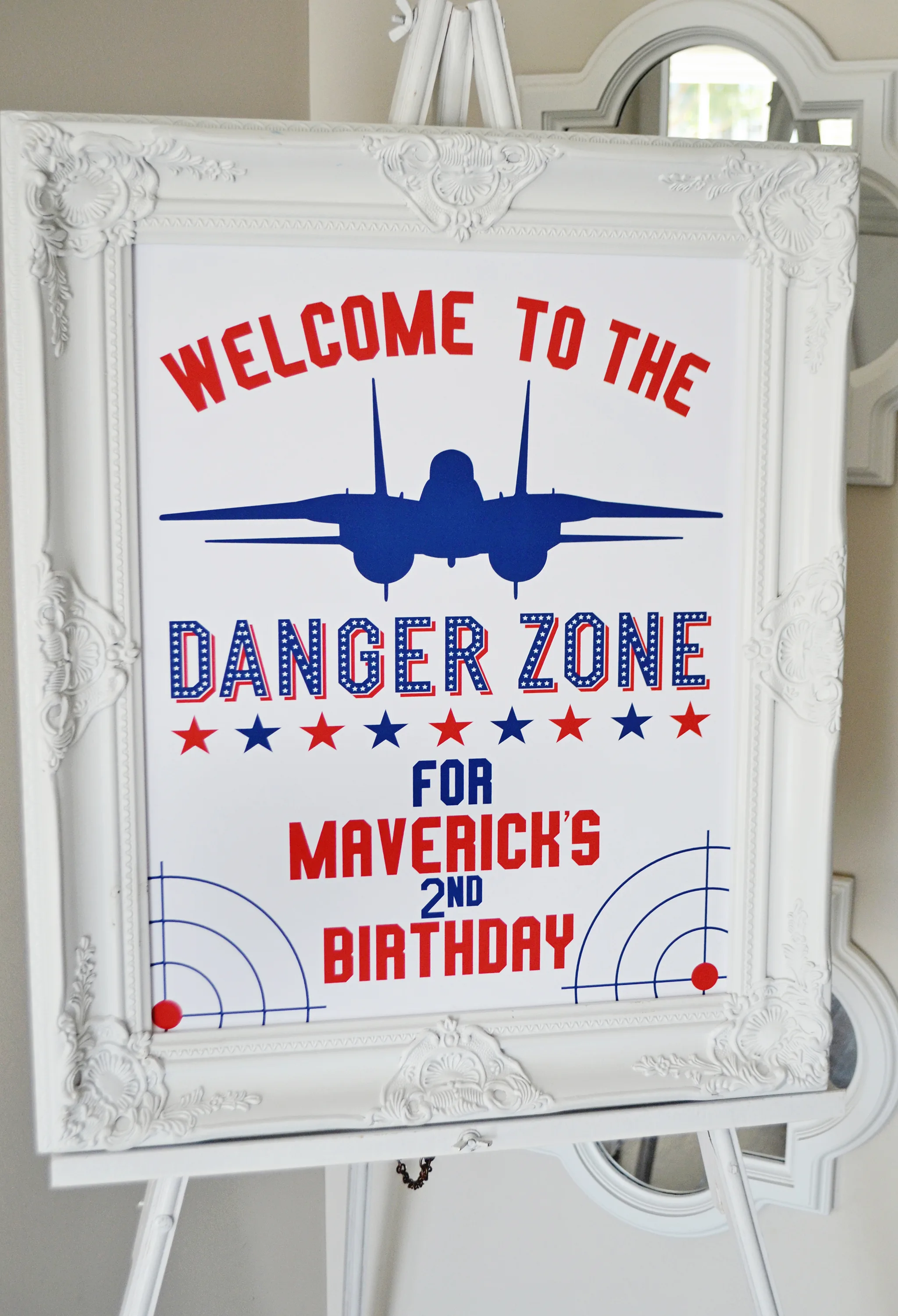 Custom Signage: Welcome to the Danger Zone! - Project Nursery