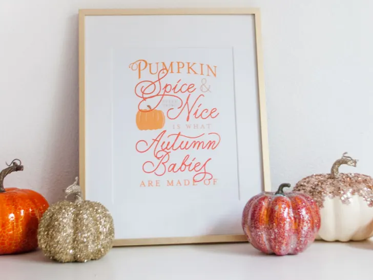 Pumpkin Spice Free Printable