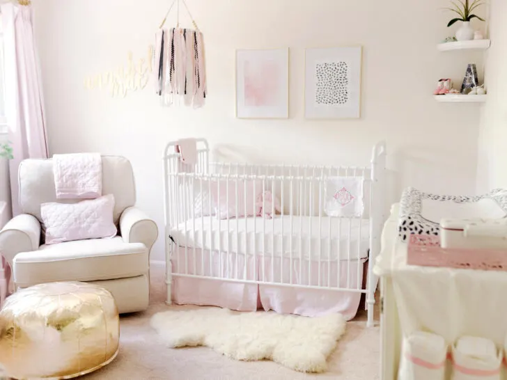 Pink and Blue Nursery