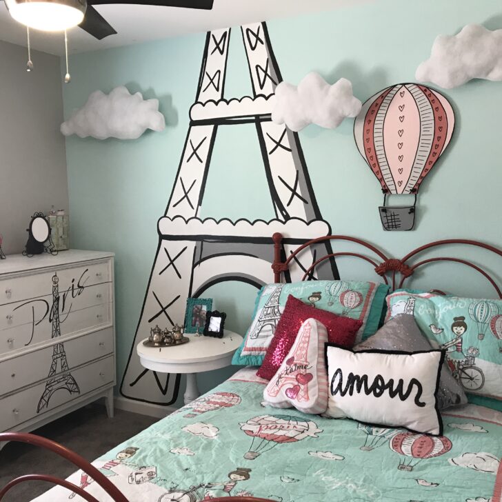 Paris Themed Room