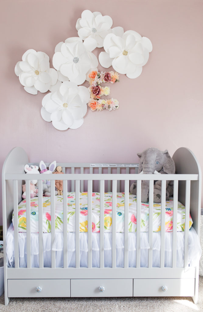 floral baby bedding target
