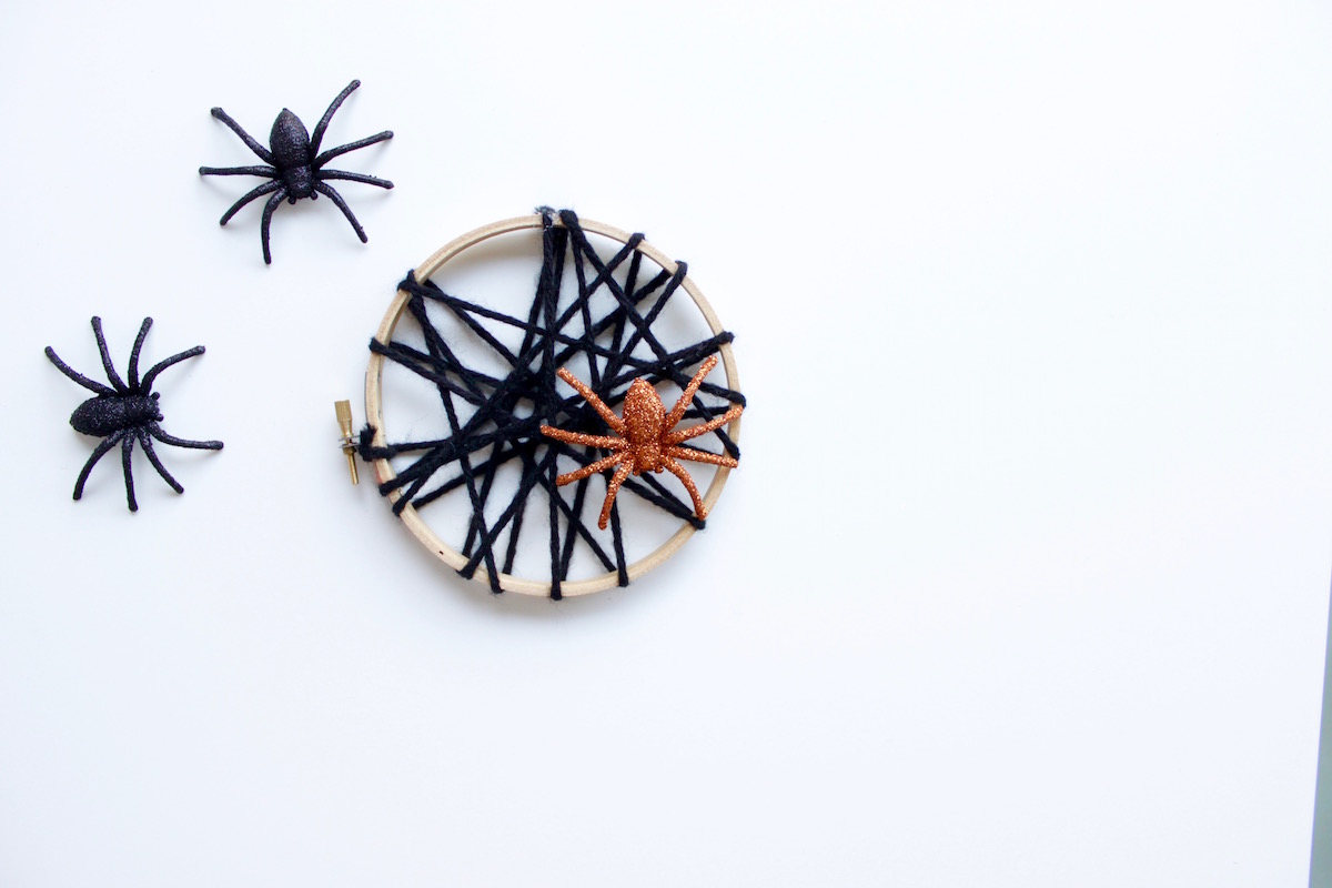 DIY Spider Web Halloween Craft - Project Nursery