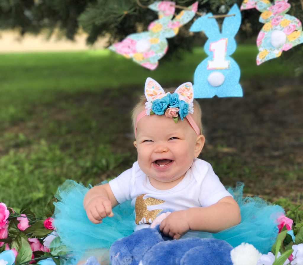 Josie's Blue Bunny First Birthday - Project Nursery