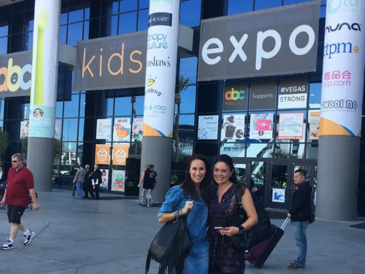 Pam and Melisa at ABC Kids Expo