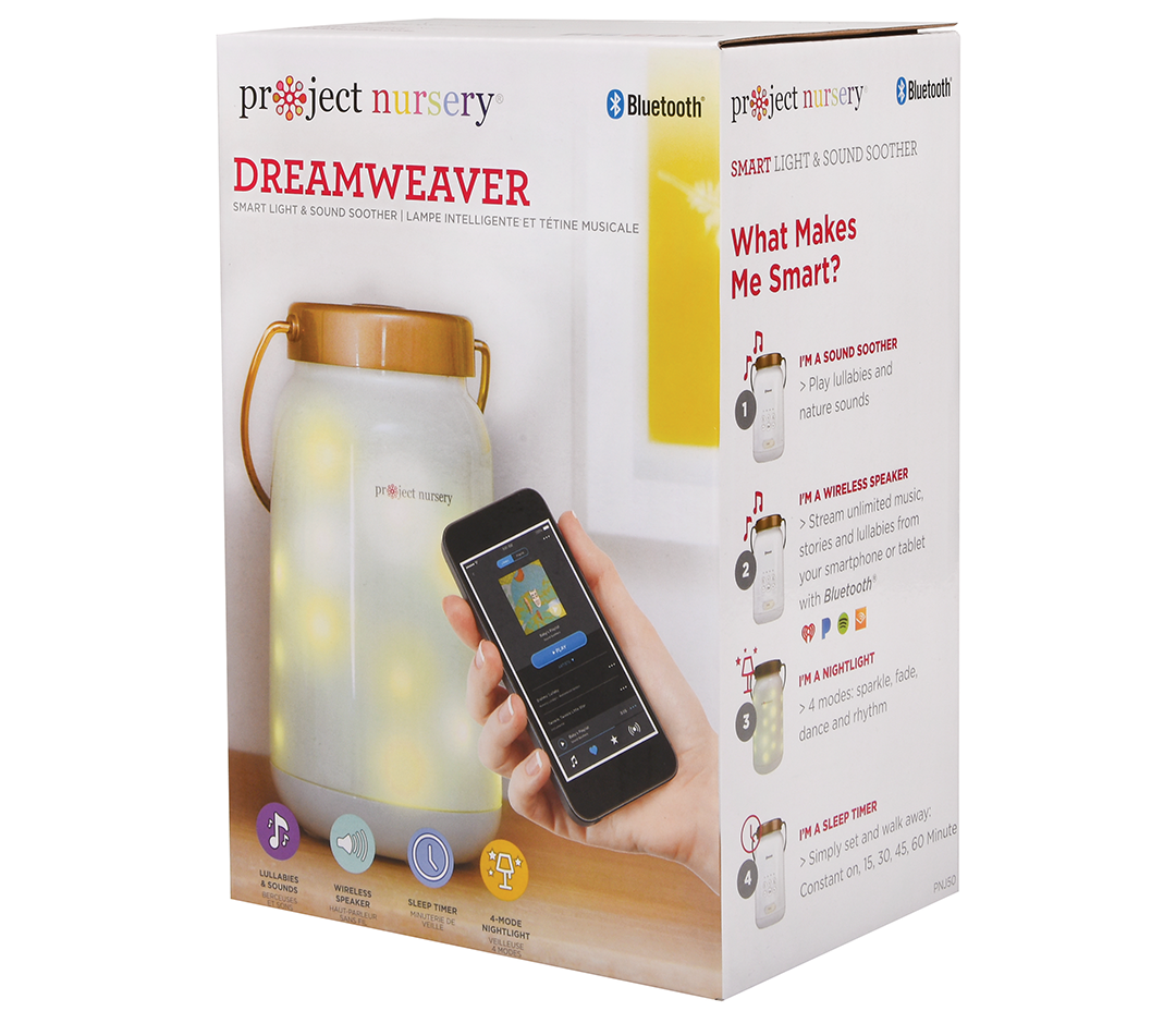 Project Nursery Dreamweaver Smart Light + Sound Soother 