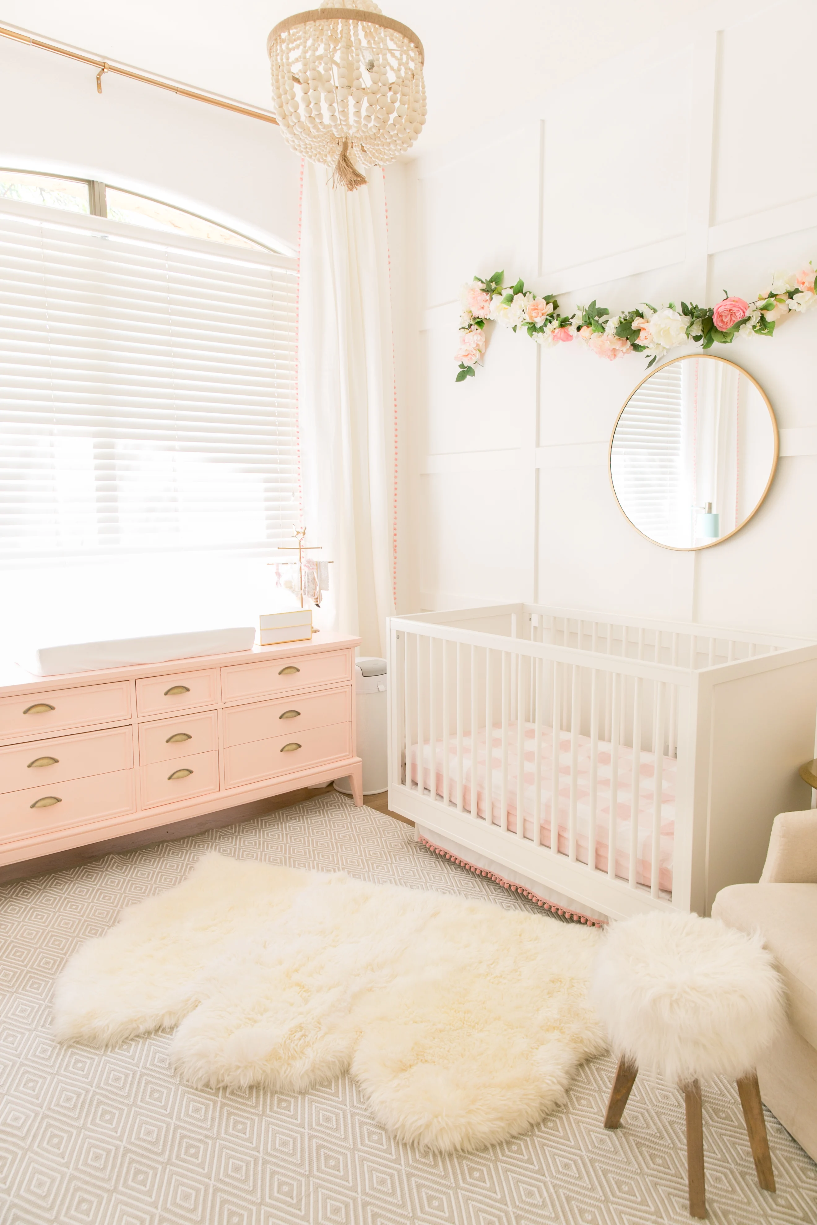 Pink and White Nursery - Project Nursery