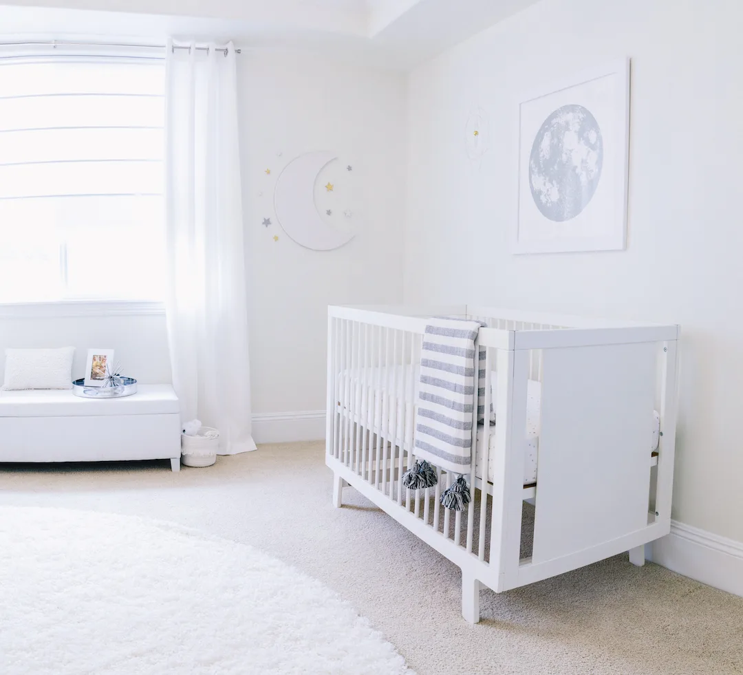 All White Nursery Reveal: An e-Design Come to Life - Project Nursery