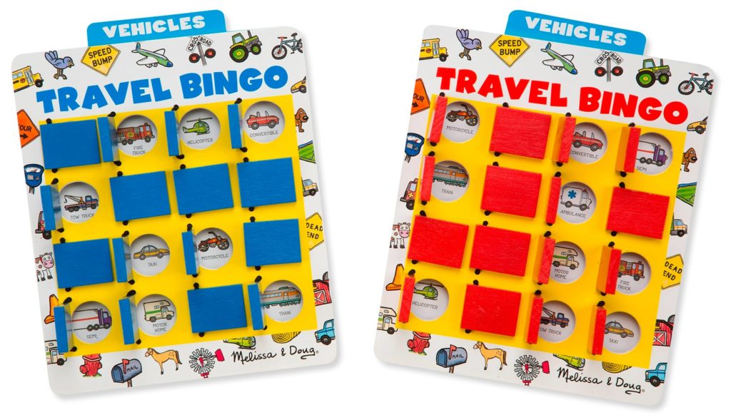 Kids Travel Bingo