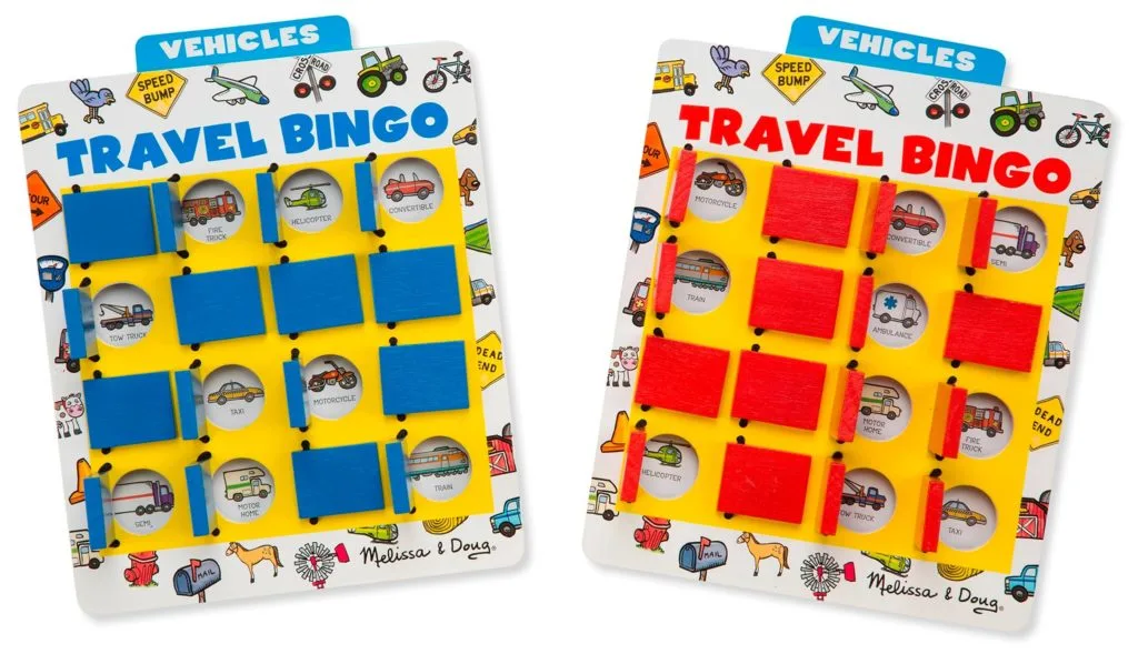 Kids Travel Bingo