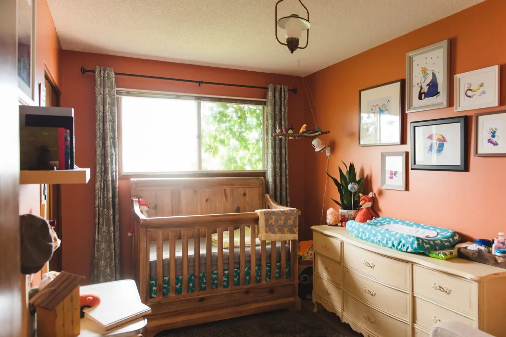 Woodsy themed hot sale baby room