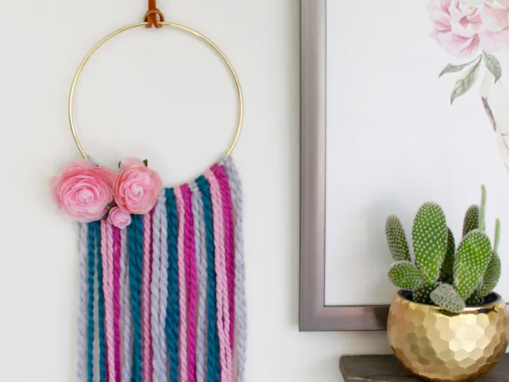 DIY Boho Hoop