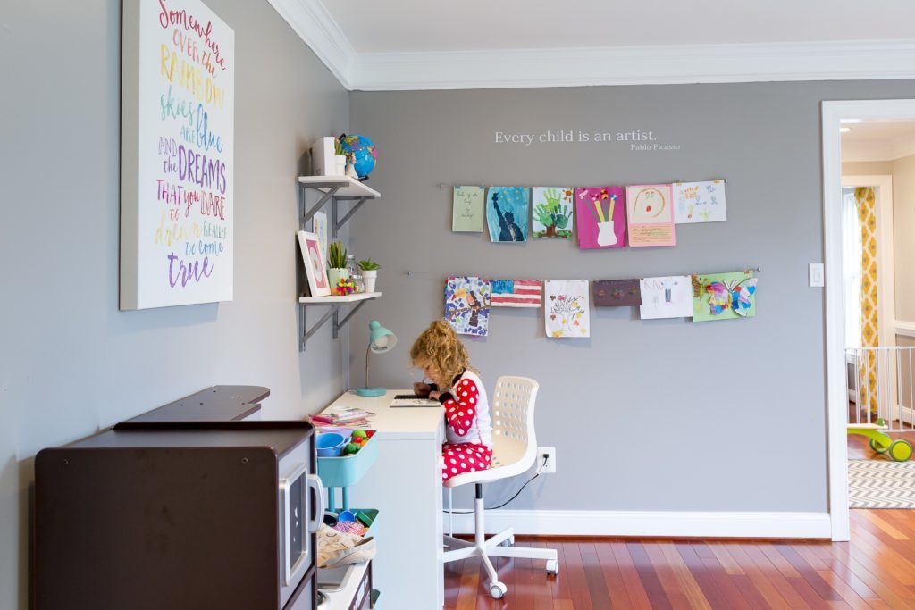 Bright and Bold Modern Playroom - Project Nursery 