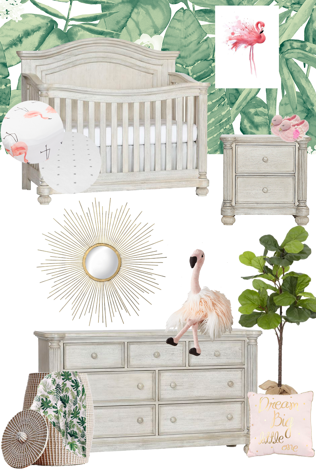 This Tropical Flamingo Nursery Design is Pure Paradise - Project Nursery