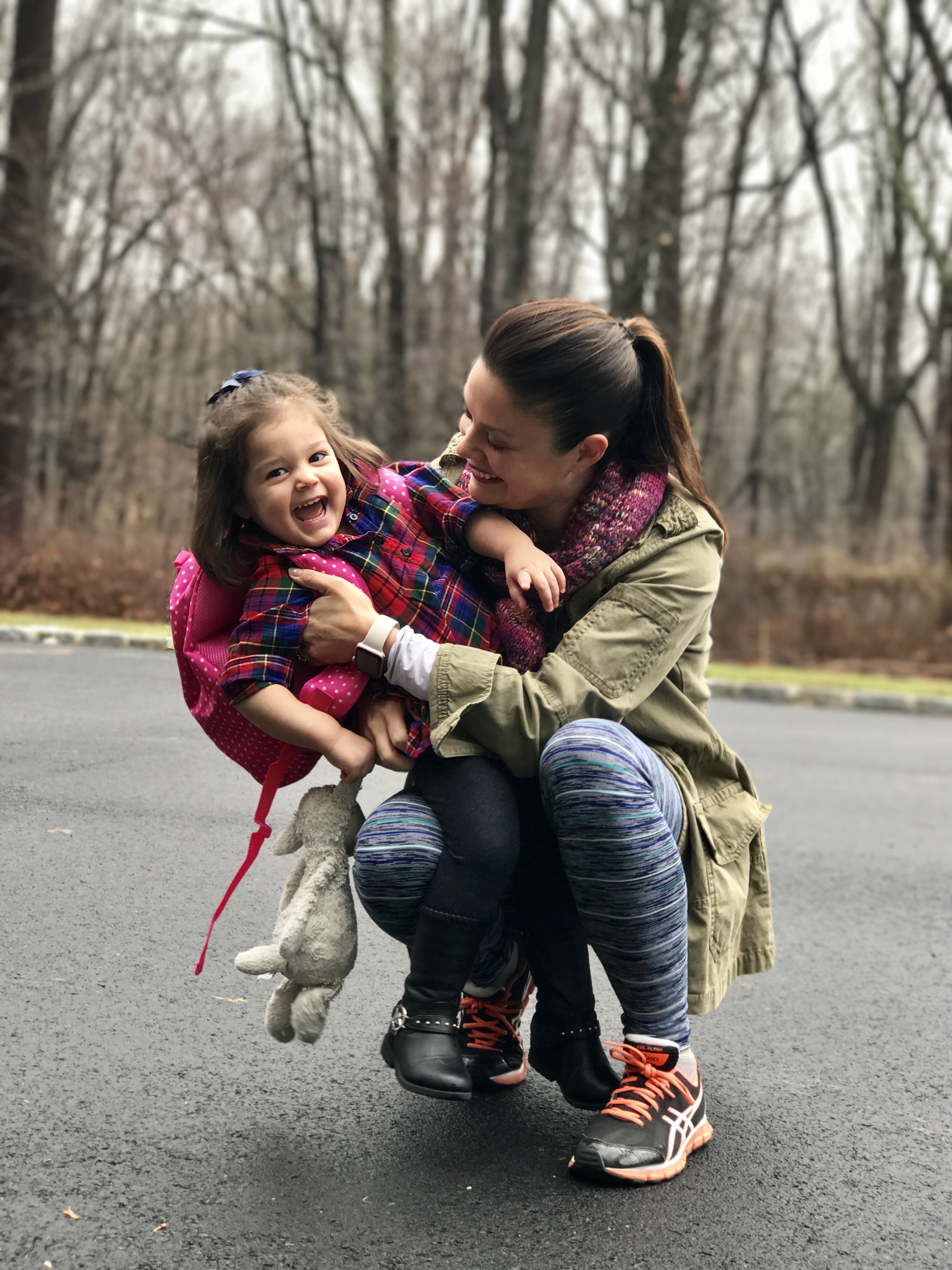 Melisa Fluhr and Daughter