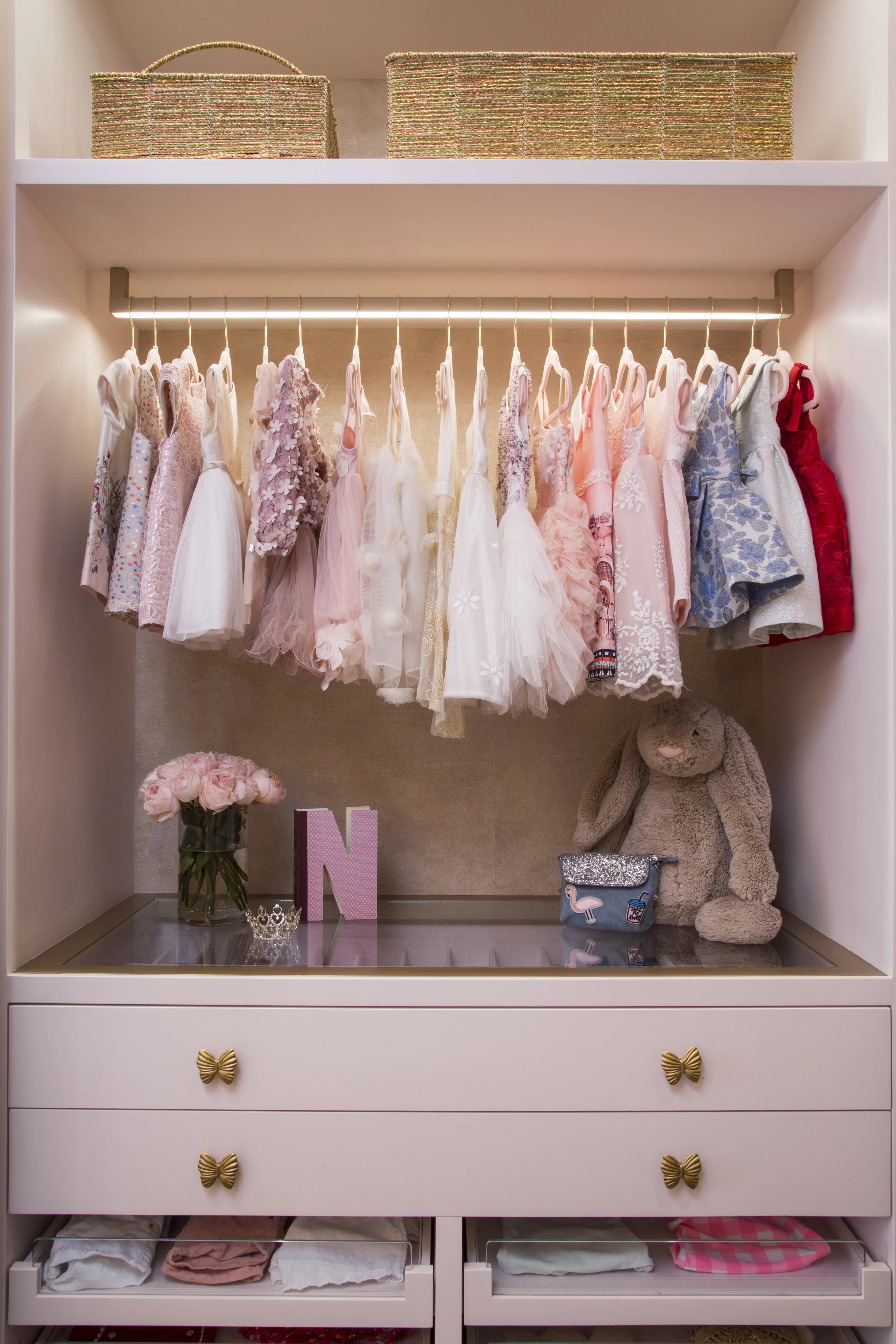 Nursery Closet Organization