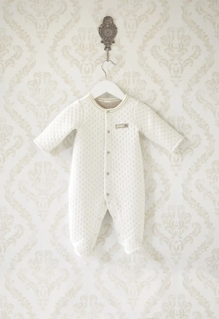 Keepsake Collection Layette Double Quilted Sleep n' Play