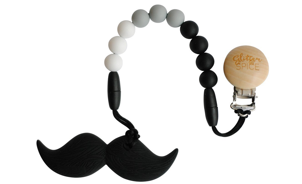 Mustache Teether