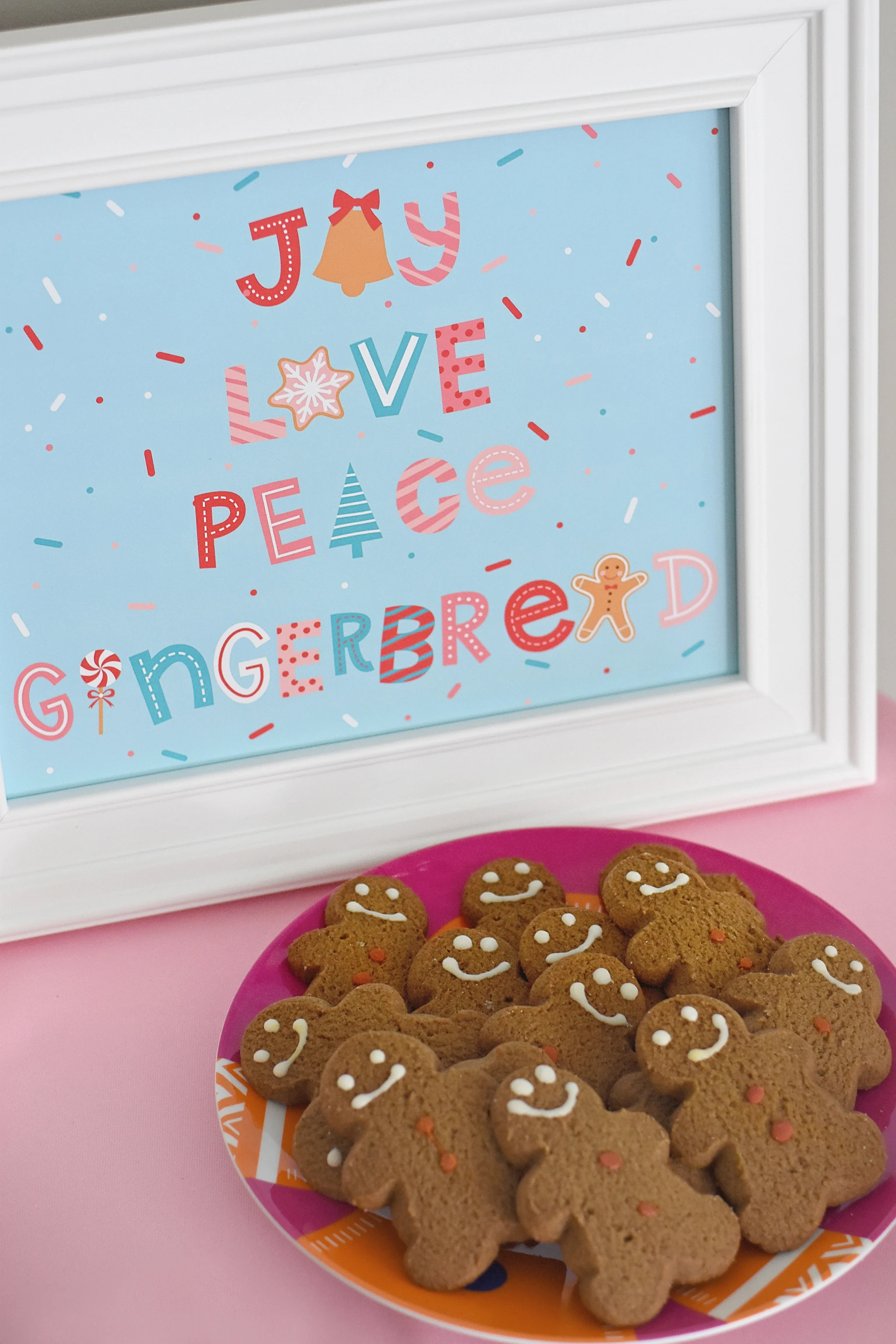Joy, Love, Peace, and Gingerbread!