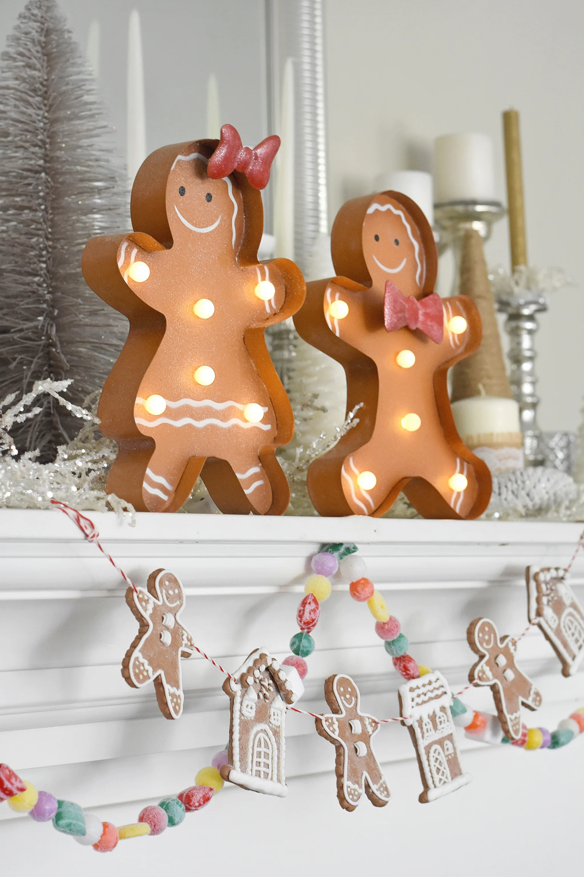 Add candy-like decor to your Gingerbread House Decorating Party!