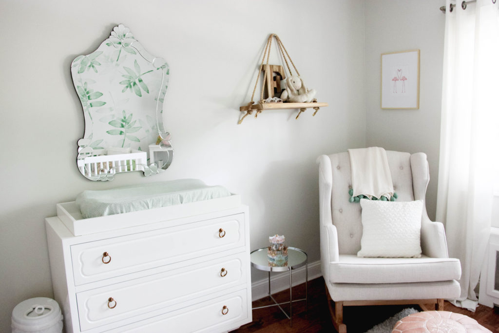 Green and Pink Nursery 