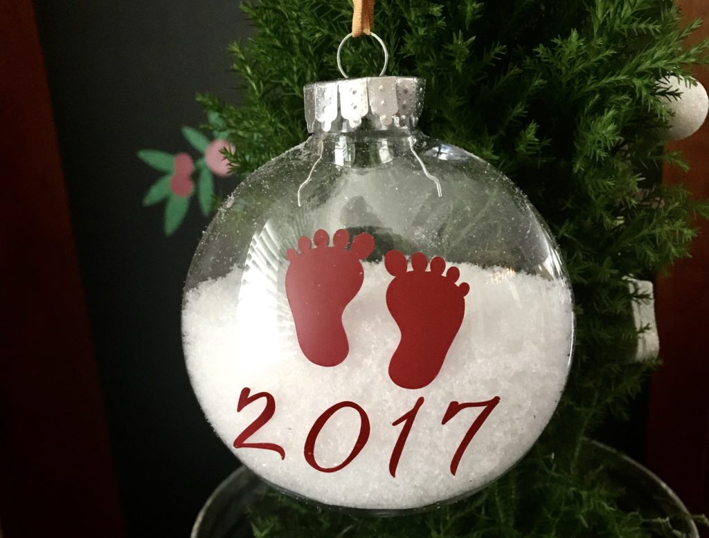 Cricut First Christmas Ornament