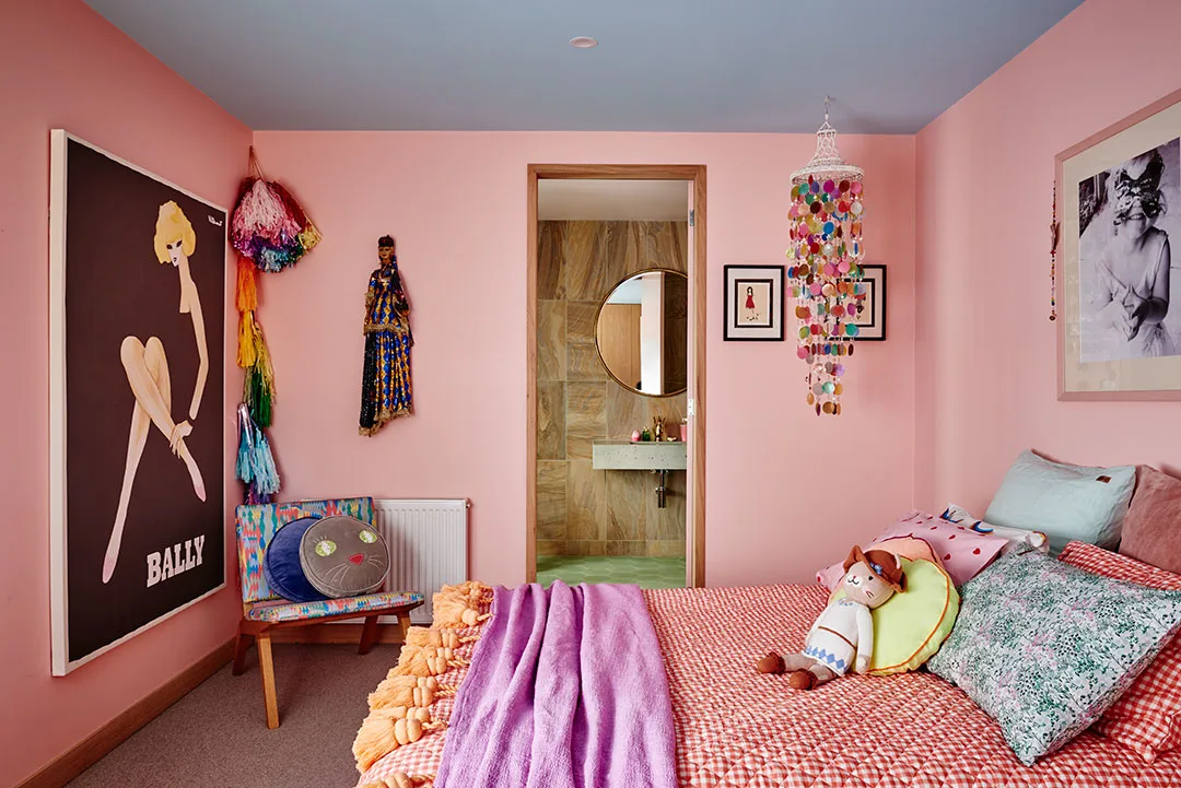 Colorful Pink Girl's Room