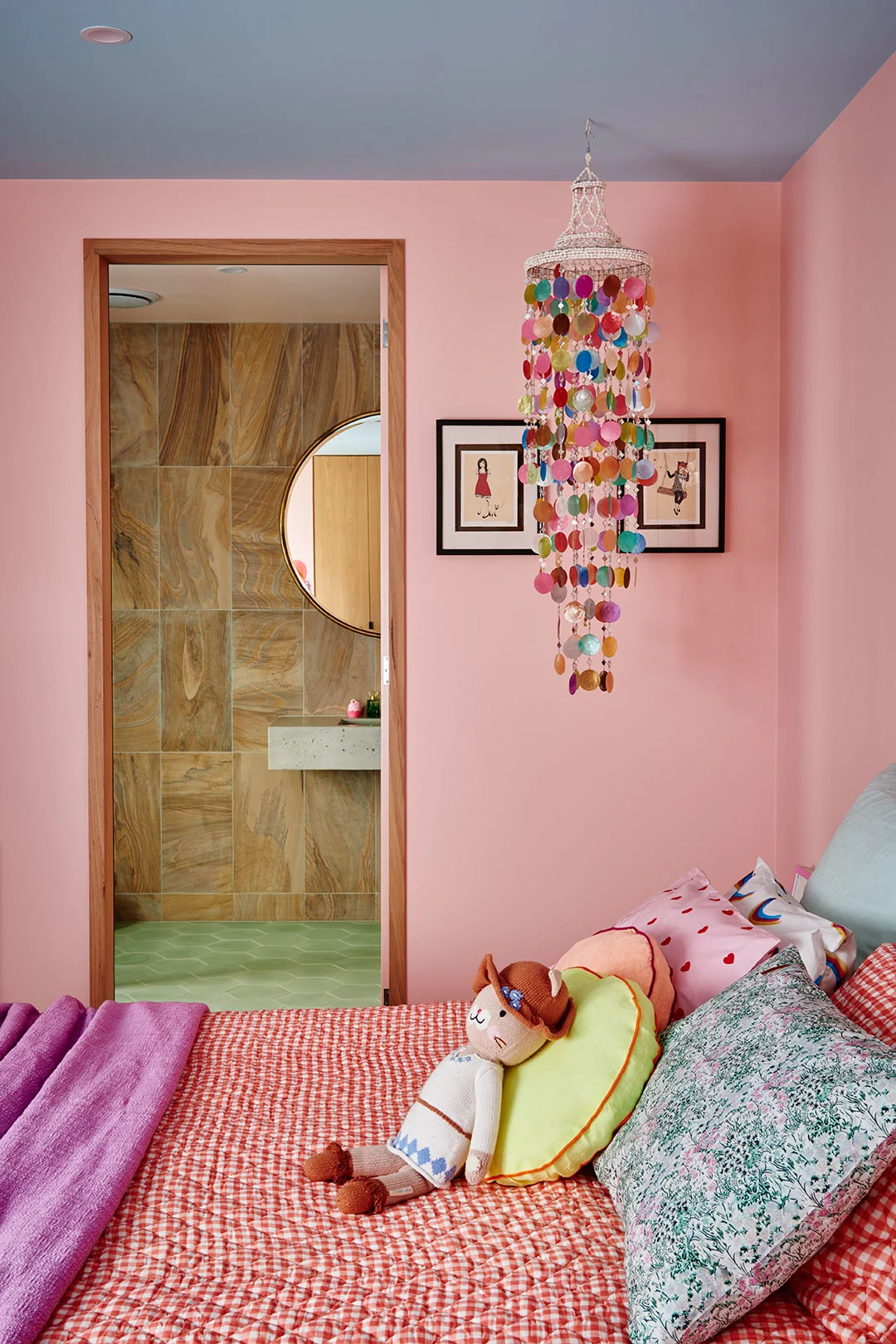 Colorful Pink Girl's Room