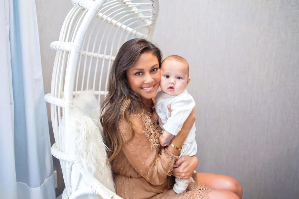 Vanessa Lachey and Baby Phoenix