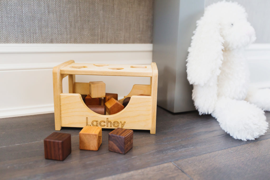 Vanessa and Nick Lachey Nursery Wooden Shape Sorter