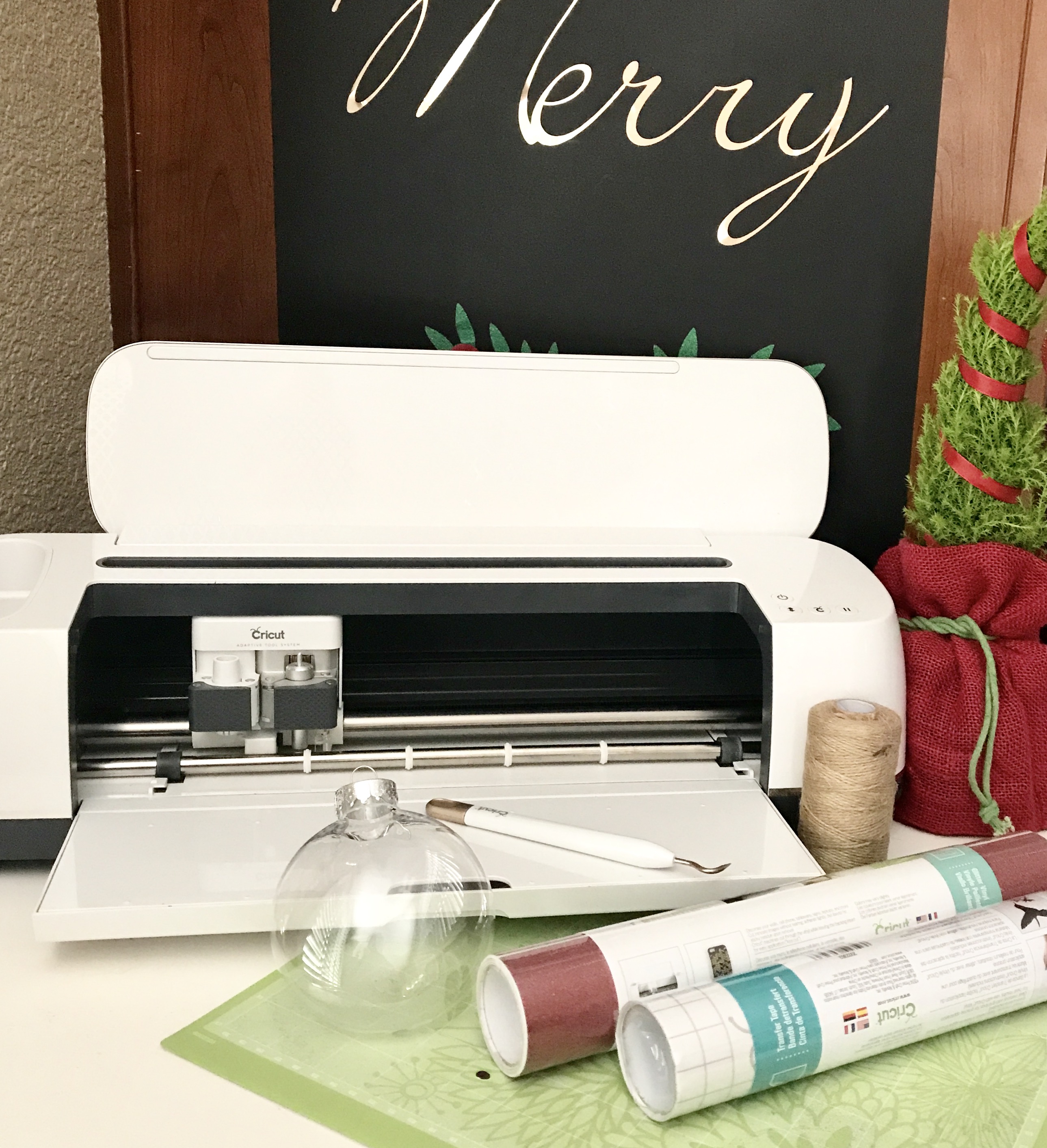 Cricut First Christmas Ornament Tutorial