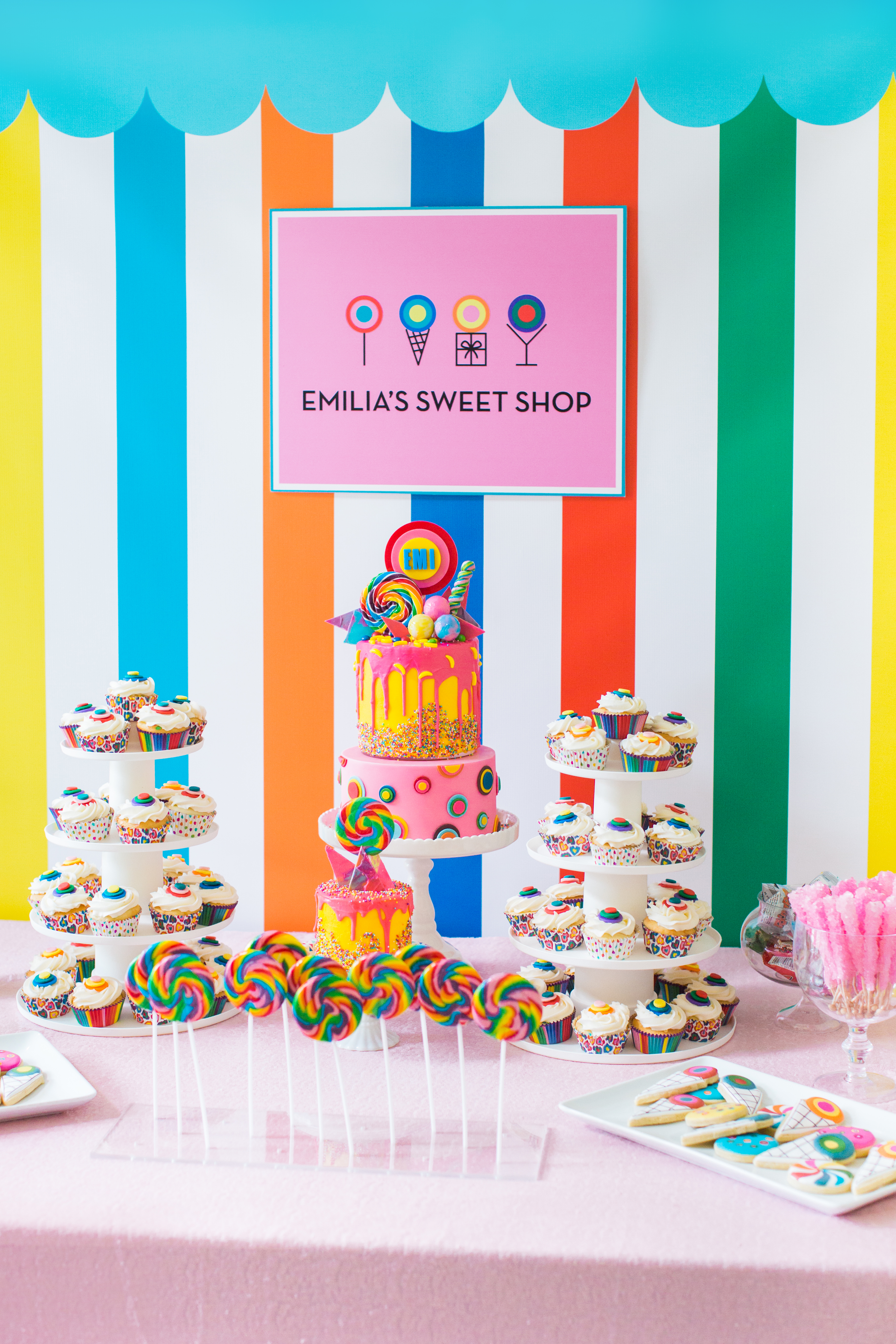 Dylan's Candy Bar Themed First Birthday Party - Project Nursery