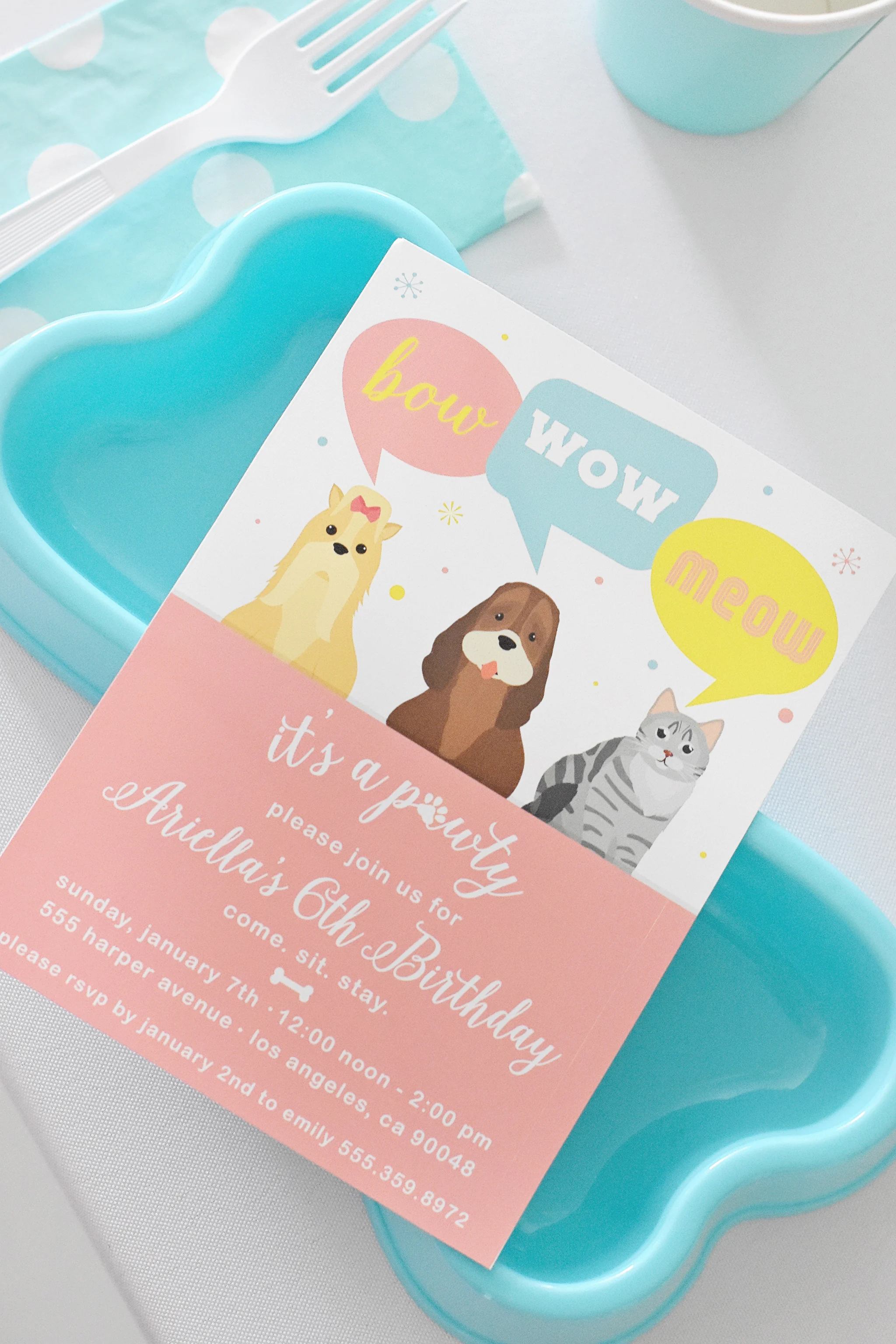 Set the tone with gorgeous party invitations!