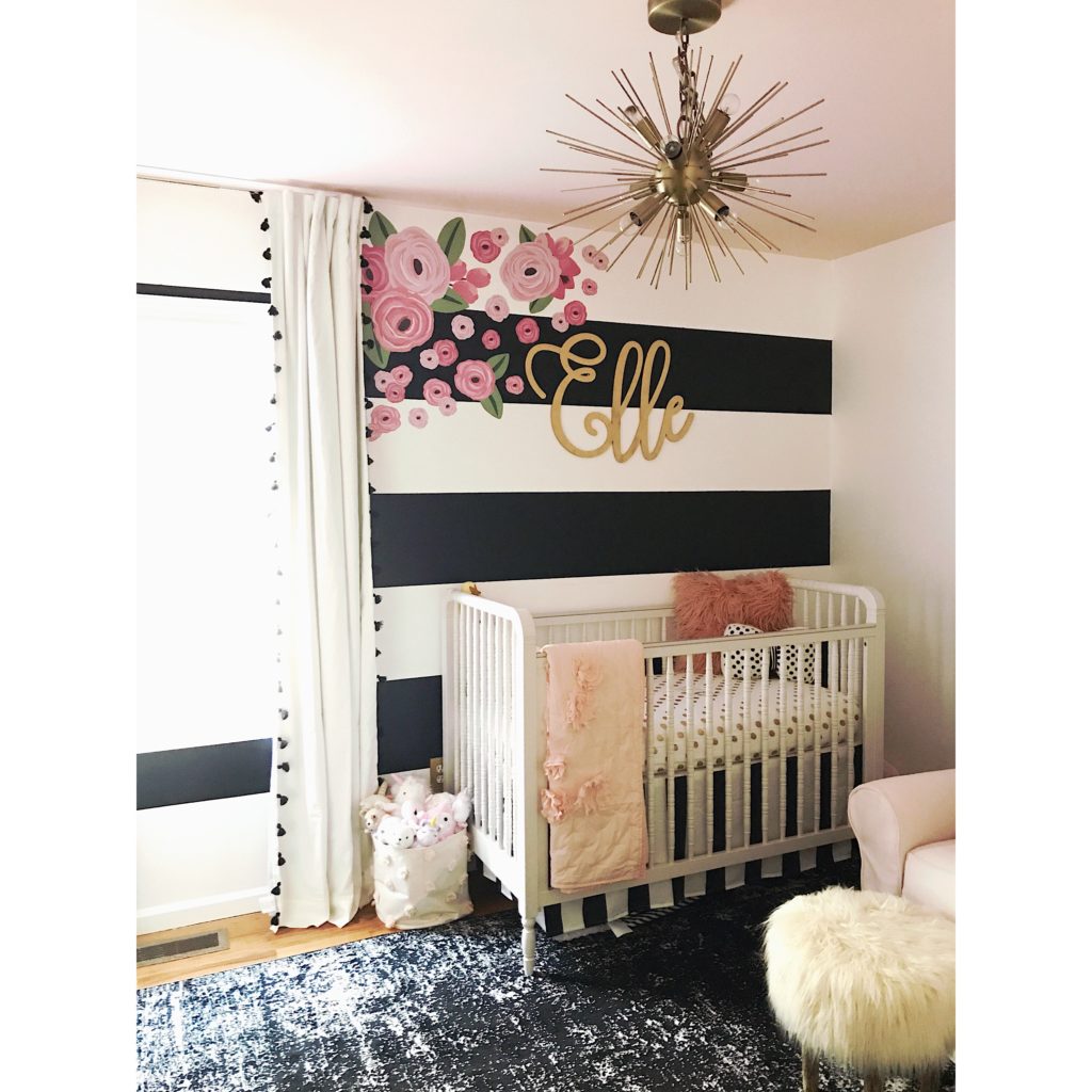 Elle S Kate Spade Inspired Nursery Project Nursery