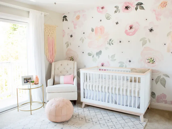 Jolie Wallpaper Floral Nursery