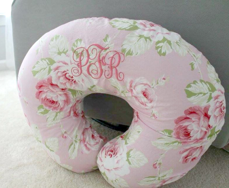 Rose Floral Boppy Cover