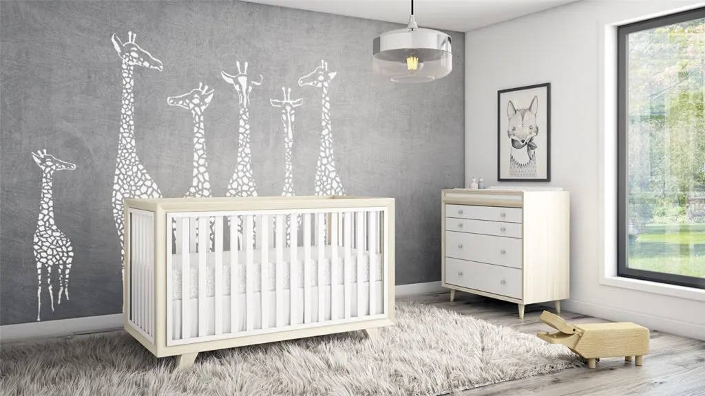 Wooster Crib in Two-Toned Willow - Project Nursery by Karla Dubois