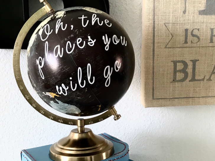 DIY Quote Globe