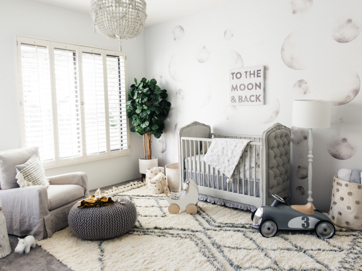 Celestial nursery sale decor