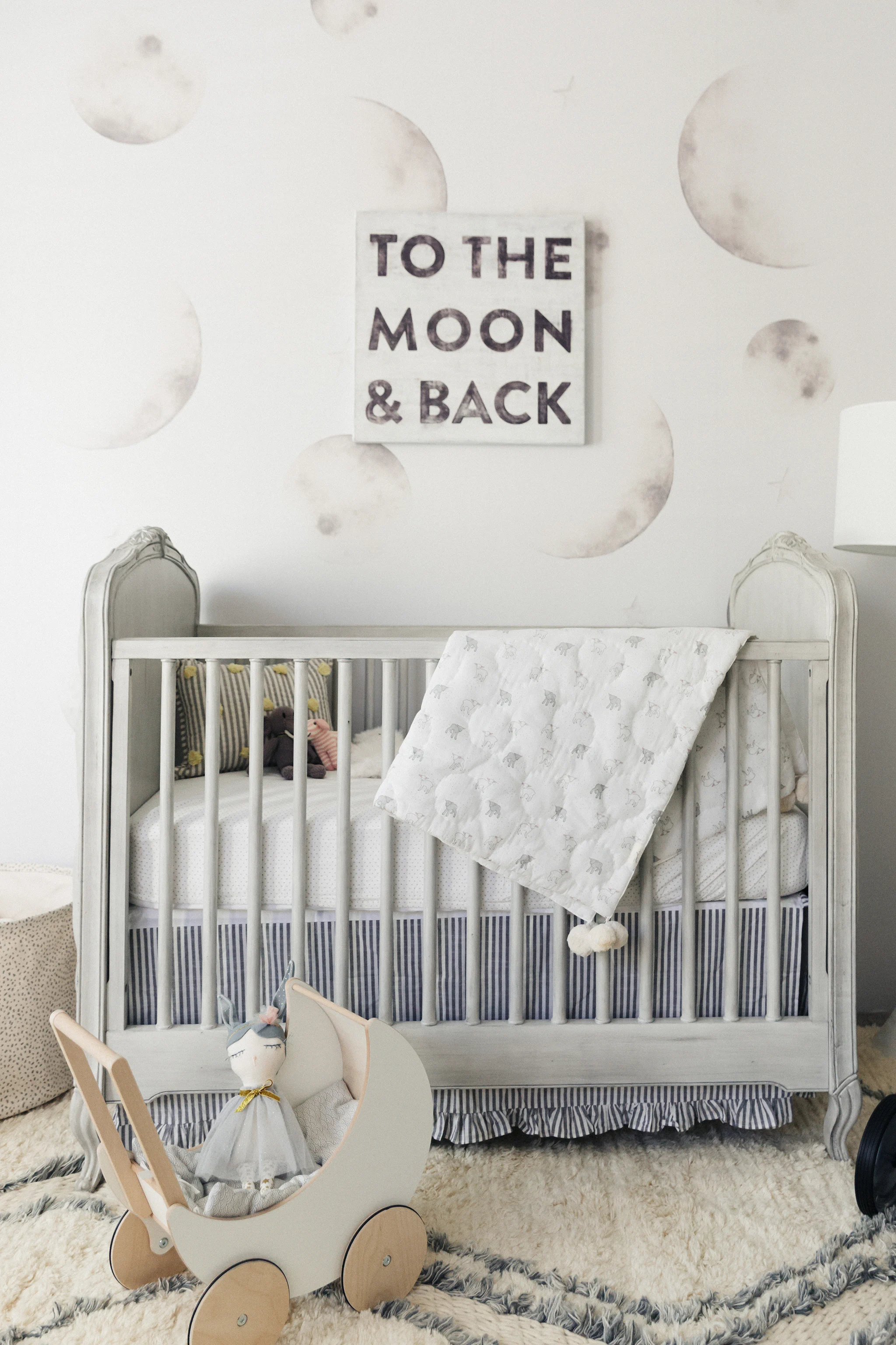 Neutral Moon Themed Nursery