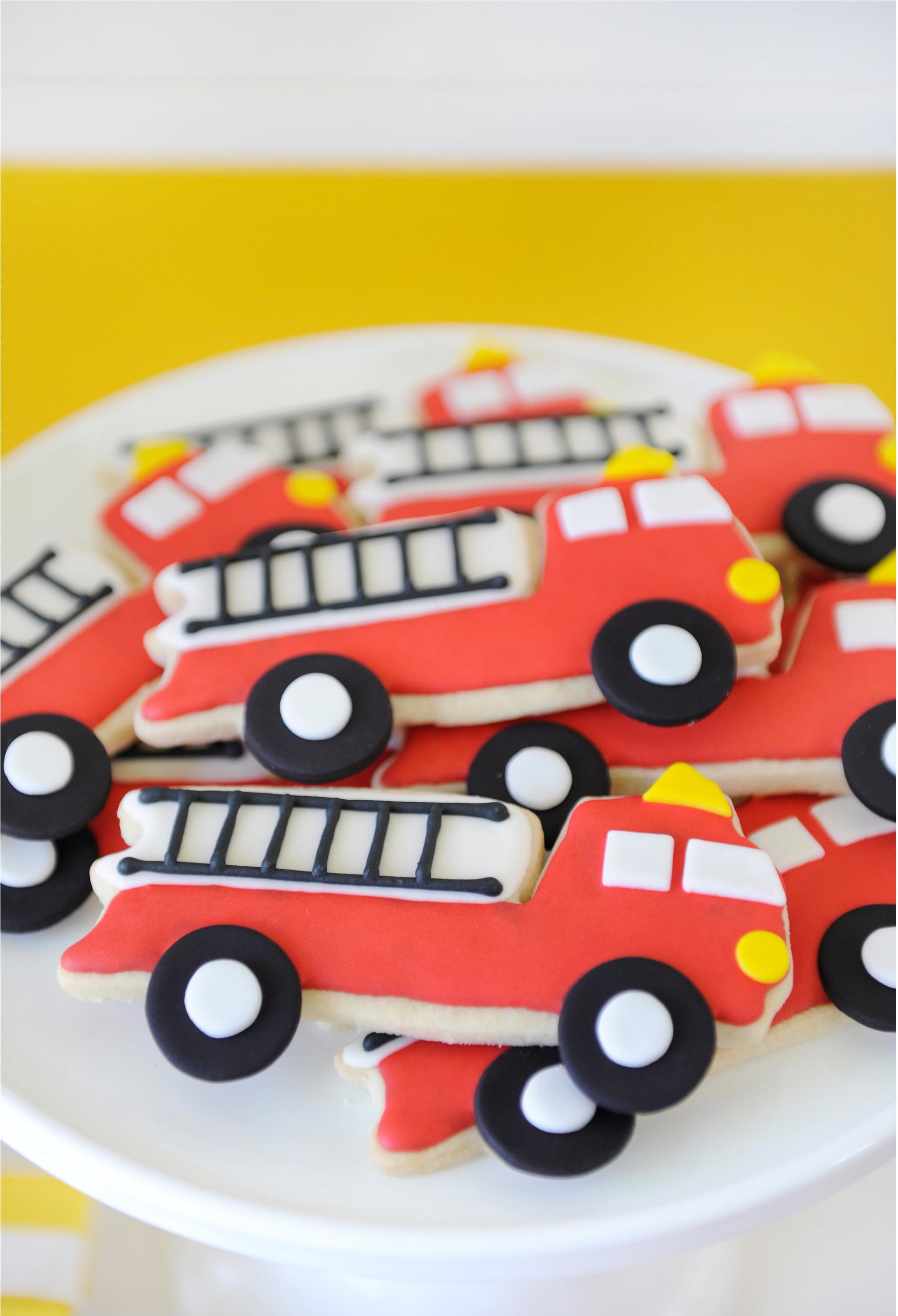 Fire Engine Birthday Party